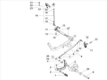 Εικόνα της ΜΟΧΛΟΣ ΛΕΒΙΕ ΤΑΧ MG V7/V9-2B004348