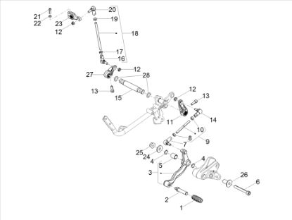 Εικόνα της ΜΟΧΛΟΣ ΛΕΒΙΕ ΤΑΧ MG V7/V9-2B004348