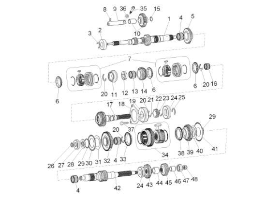 Εικόνα της ΓΡΑΝΑΖΙ 1ΗΣ ΔΕΥΤ ΑΞΟΝΑ PORTER D120-1A005775