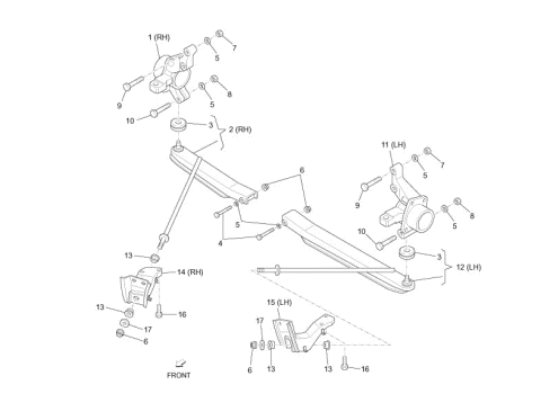 Εικόνα της ΨΑΛΙΔΙ ΜΠΡΟΣ PORTER 16V-EFI-DIES-QUAR ΑΡ-B0075556