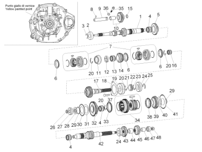 Εικόνα της ΓΡΑΝΑΖΙ 1ΗΣ ΔΕΥΤ ΑΞΟΝΑ PORTER D120-1A005775