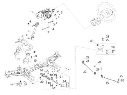 Εικόνα της ΑΞΟΝΑΣ ΤΙΜΟΝΙΟΥ PORTER Ε4-Ε5 ΚΟΜΠΛΕ-B0009836