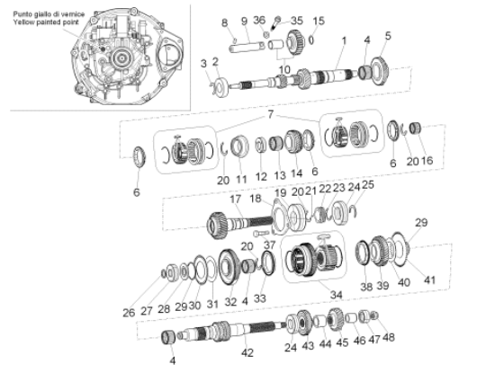 Εικόνα της ΓΡΑΝΑΖΙ 1ΗΣ ΔΕΥΤ ΑΞΟΝΑ PORTER D120-1A005775
