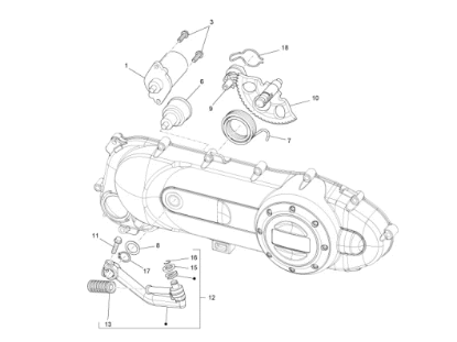 Εικόνα της ΜΙΖΑ SCOOTER 50cc 2T CIF-KR070040