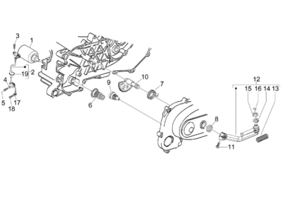 Εικόνα της ΜΙΖΑ SCOOTER 50cc 2T CIF-KR070040