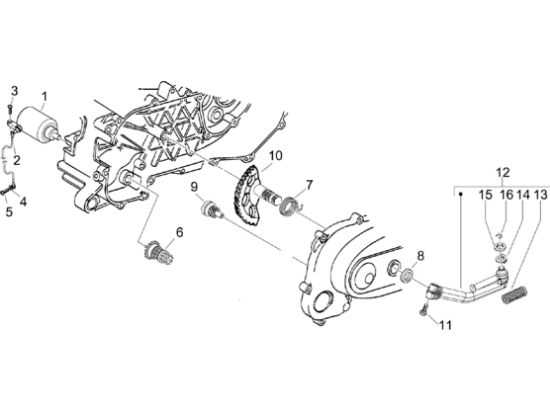 Εικόνα της ΜΙΖΑ SCOOTER 50cc 2T CIF-KR070040