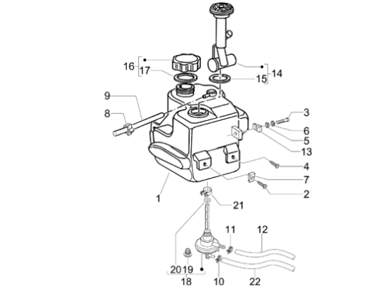 Εικόνα της ΦΛΑΝΤΖΑ ΦΛΟΤΕΡ ΒΕΝΖ SCOOTER Π.Μ-1E0030646