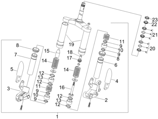 Εικόνα της ΠΟΤΗΡΙΑ ΠΙΡΟΥΝΙΟΥ ΣΕΤ VESPA GTS 310 ΚΑΤ-1C0078405