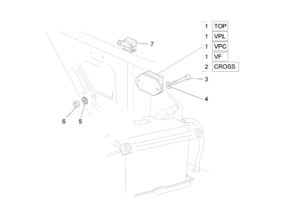 Εικόνα της ΣΤΑΘΕΡΟΠΟΙΗΤΗΣ BEV-Χ7-Χ8-SK150-FL-LX150-58090R6