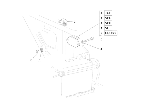 Εικόνα της ΣΤΑΘΕΡΟΠΟΙΗΤΗΣ BEV-Χ7-Χ8-SK150-FL-LX150-58090R6