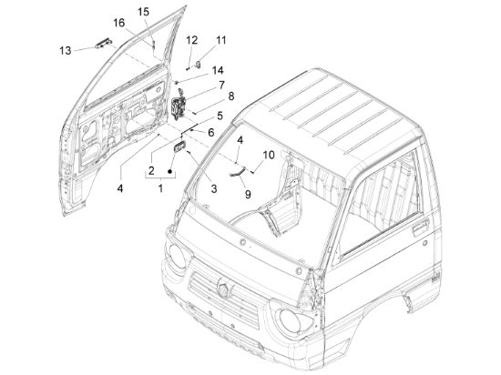 Εικόνα της ΜΠΟΥΤΟΝ ΚΛΕΙΔΩΜΑΤΟΣ ΠΟΡΤΑΣ PORTER DIESEL-D6974787Z01