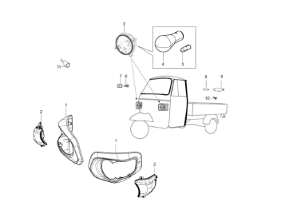Εικόνα της ΦΑΝΟΣ ΜΠΡΟΣ ΑΡΕ CLASSIC 400 E4 ΔΕΞΙΟΣ-6D000144R