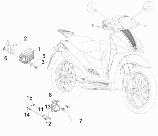 Εικόνα της ΣΤΑΘΕΡΟΠΟΙΗΤΗΣ BEV-Χ7-Χ8-SK150-FL-LX150-58090R6
