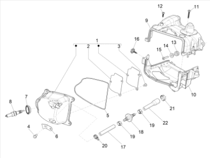 Εικόνα της ΚΑΠΑΚΙ ΚΕΦΑΛΗΣ ΚΥΛ SCOOTER 50 4T 3V-1A008608
