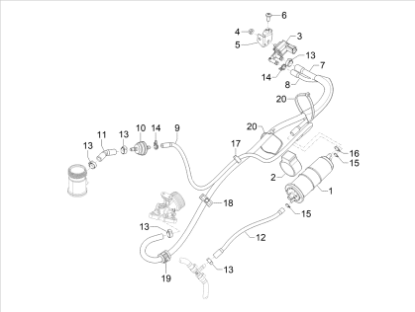 Εικόνα της ΒΑΛΒΙΔΑ ΕΞΑΕΡ ΚΑΝΙΣΤΡΟΥ SCOOTER 50<>500-CM292102