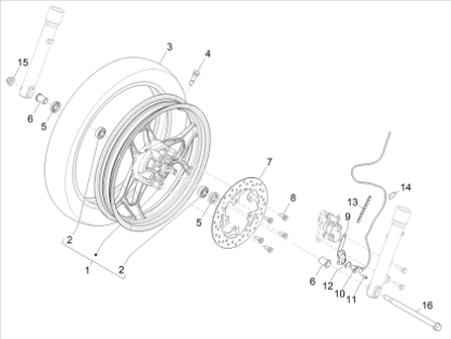 Εικόνα της ΑΞΟΝΑΣ ΜΠΡΟΣ ΤΡΟΧΟΥ LIBERTY IGET-1C002468R