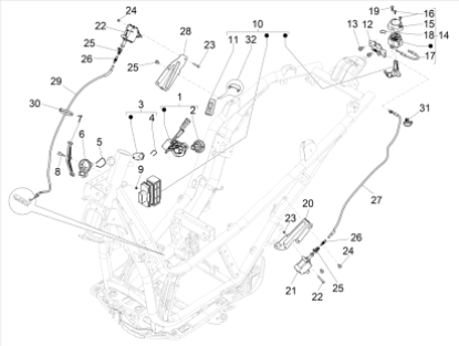 Εικόνα της ΜΠΛΟΚ ΚΕΝΤΡ ΔΙΑΚΟΠΤΗ BEVERLY MY21-1B012094