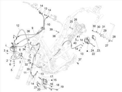 Εικόνα της ΕΓΚΕΦΑΛΟΣ ABS BEVERLY 300<>400 05-17>-1C007227
