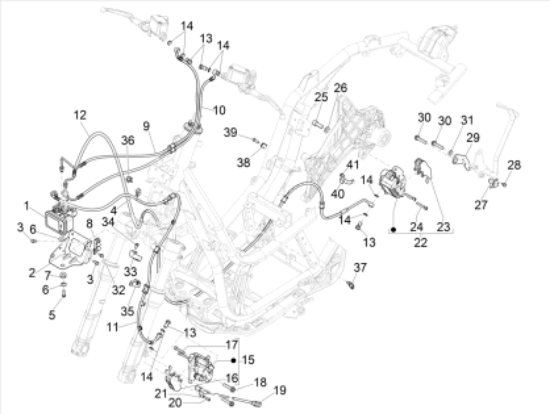 Εικόνα της ΕΓΚΕΦΑΛΟΣ ABS BEVERLY 300<>400 05-17>-1C007227