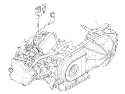 Εικόνα της ΚΙΝΗΤΗΡΑΣ BEVERLY 310 E5+-CM3361025
