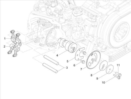 Εικόνα της ΚΟΚΟΡΑΚΙ ΕΙΣΑΓ SCOOTER 300<>310cc-1A021575