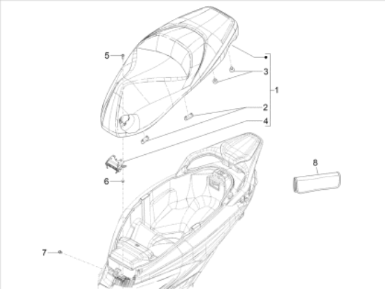 Εικόνα της ΜΕΝΤΕΣΕΣ ΣΕΛΑΣ BEVERLY 300-400 ΜΥ21-1B009669
