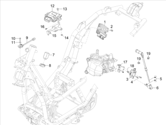 Εικόνα της ΣΤΑΘΕΡΟΠΟΙΗΤΗΣ BEV 300-400 MY21-MOTO 660-1A012332