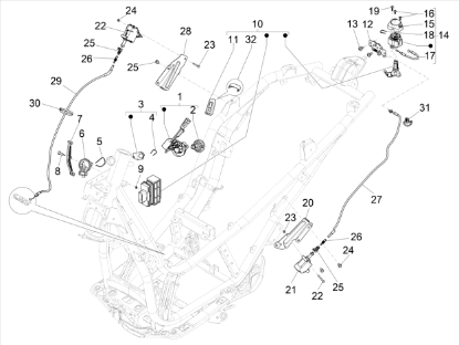 Εικόνα της ΜΠΛΟΚ ΚΕΝΤΡ ΔΙΑΚΟΠΤΗ BEVERLY MY21-1B012094