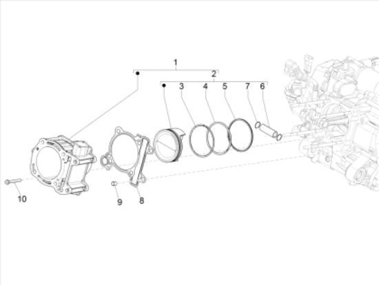 Εικόνα της ΠΙΣΤΟΝΙ STD BEVERLY 400 MY21 Cat. 3 O-1A0205960O