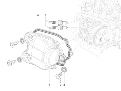 Εικόνα της ΚΑΠΑΚΙ ΚΕΦΑΛΗΣ ΚΥΛ SCOOTER 350-400 ΜΥ21-1A000852