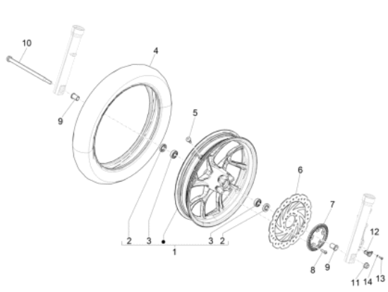 Εικόνα της ΔΙΣΚΟΣ ABS MEDLEY MY20 ΜΠΡΟΣ ΤΡΟΧΟΥ-1C004633