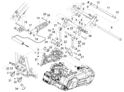 Εικόνα της ΠΟΤΗΡΙ ΠΙΡΟΥΝΙΟΥ VESPA (ΠΑΞΙΜΑΔΙ) 1,5/7-226156