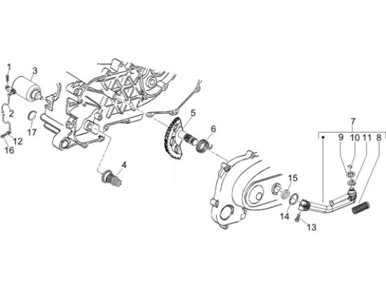 Εικόνα της ΜΙΖΑ SCOOTER 50cc 2T CIF-KR070040