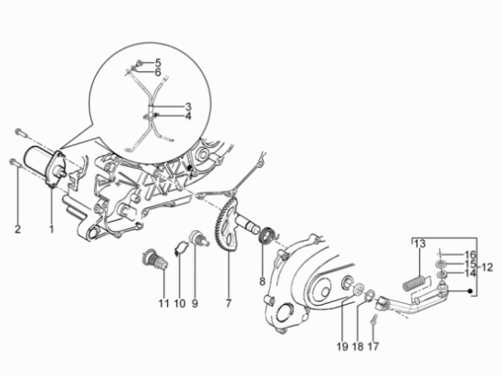 Εικόνα της ΜΙΖΑ SCOOTER 50cc 2T CIF-KR070040