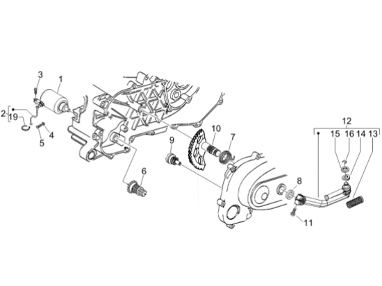 Εικόνα της ΜΙΖΑ SCOOTER 50cc 2T CIF-KR070040