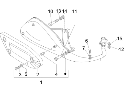 Εικόνα της ΕΞΑΤΜΙΣΗ FLY 125/150 4T E3 ΜΥ08 ΚΟΜΠΛΕ-880747