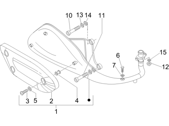 Εικόνα της ΕΞΑΤΜΙΣΗ FLY 125/150 4T E3 ΜΥ08 ΚΟΜΠΛΕ-880747