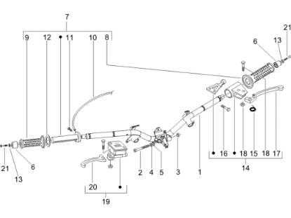 Εικόνα της ΜΑΝΕΤΑ ΑΡ/ΔΕ VESPA GTV 300/PRIMAV-1C006083