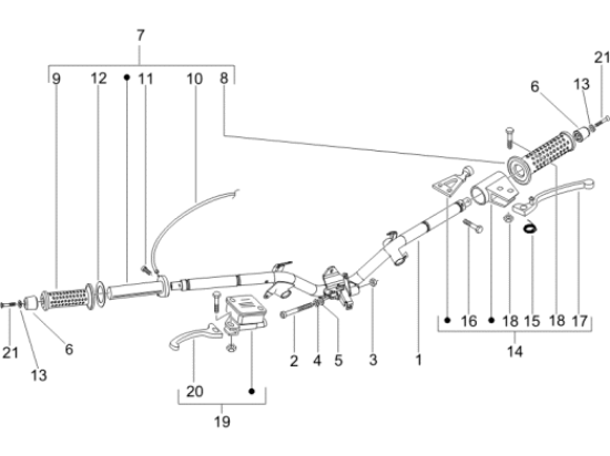 Εικόνα της ΜΑΝΕΤΑ ΑΡ/ΔΕ VESPA GTV 300/PRIMAV-1C006083