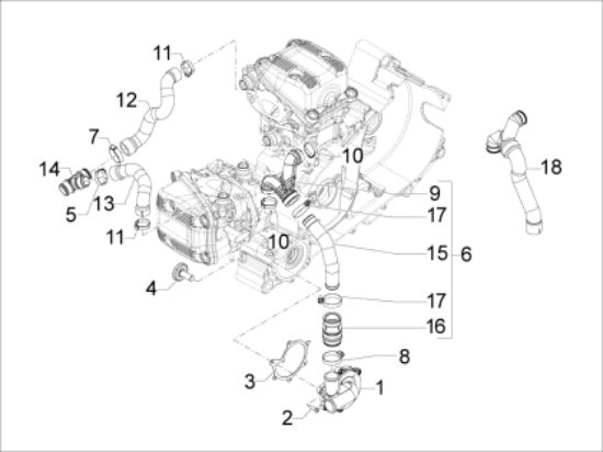 Εικόνα της ΚΑΠΑΚΙ ΤΡ ΝΕΡΟΥ GP800/SRV-MANA 850-B019357