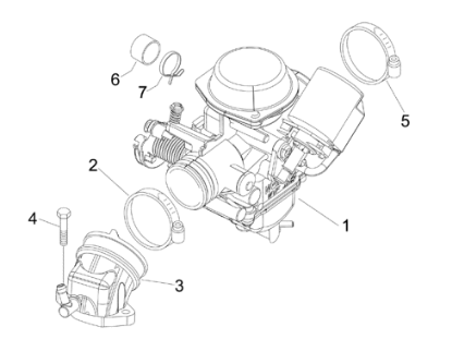 Εικόνα της ΚΑΡΜΠΙΡΑΤΕΡ 250CC 4T 4V CVEK-302D KEIH-CM128203