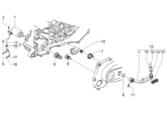 Εικόνα της ΜΙΖΑ SCOOTER 50cc 2T CIF-KR070040