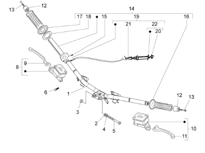 Εικόνα της ΜΑΝΕΤΑ ΑΡ/ΔΕ VESPA GTV 300/PRIMAV-1C006083