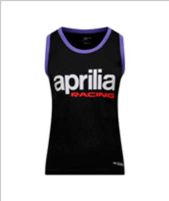 Εικόνα της ΜΠΛΟΥΖΑ ΤΙΡΑΝΤΑ APRILIA 2024 ΓΥΝ L-8L0012M04BLK