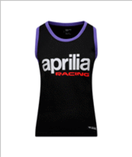 Εικόνα της ΜΠΛΟΥΖΑ ΤΙΡΑΝΤΑ APRILIA 2024 ΓΥΝ XL-8L0012M05BLK