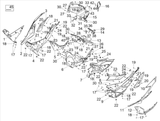 Εικόνα της ΜΑΡΣΠΙΕ ΜΠΡΟΣ SR GT Rep [NS4] ΑΝΩ ΑΡΙΣΤ-1B008103000NS