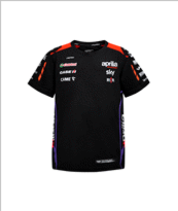 Εικόνα της ΜΠΛΟΥΖΑ T-SHIRT APRILIA REPLIC ΠΑΙΔ 10Y-8L0007M03REP
