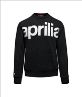 Εικόνα της ΜΠΛΟΥΖΑ APRILIA 2024 ΜΑΥΡΗ 2XL-8L0058M06BLK