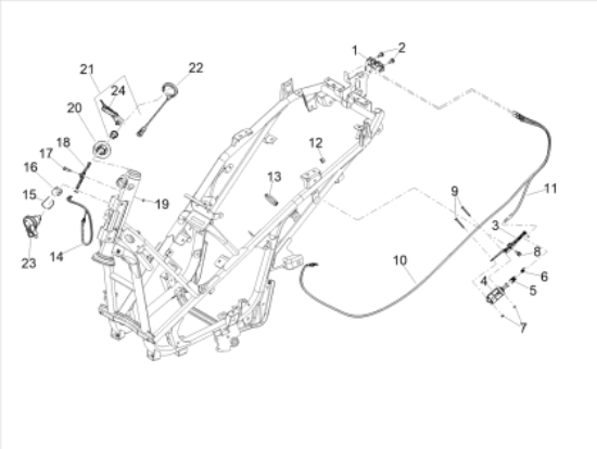Εικόνα της ΚΕΡΑΙΑ IMMOBIL MEDLEY-GTS 125-150 E5-1D003438R