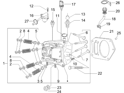 Εικόνα της ΚΕΦΑΛΗ ΚΥΛΙΝΔΡΟΥ BEV-NEXUS 500 ΚΟΜΠΛΕ-82987R1